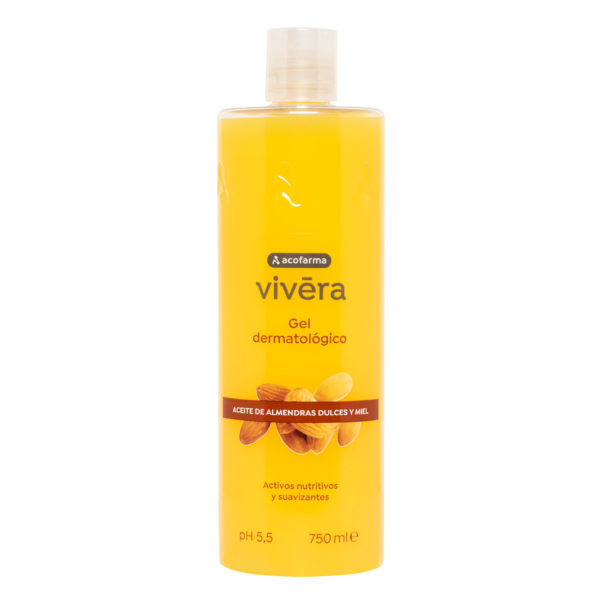 Gel de duchas almendras dulces y miel