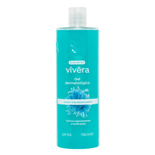 Gel de ducha algas y colágeno marino