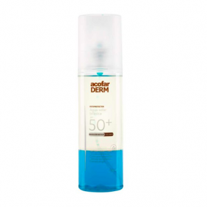 Agua solar bifásica SPF50+