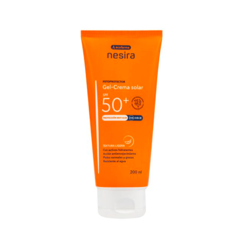 Gel crema solar SPF50+